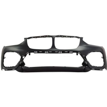 Bumper Cover Front w/o M Sport Package w/Luxury Package G01 w/Park Assist w/o Park Assistant Plus Primed for BMW X3 xDrive30i sDrive30i xDrive30i X Line xDrive30i Protection 2018-2021