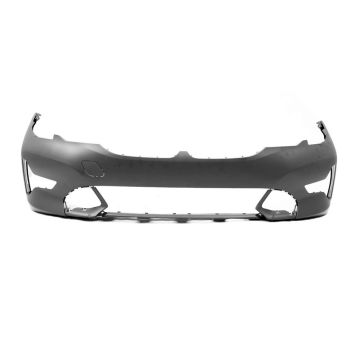 Bumper Cover Front SPORT|LUXURY G20 w/o M Sport Pkg w/o PDC w/o Park Assist Primed for BMW 330i xDrive 330i 330e xDrive 330e