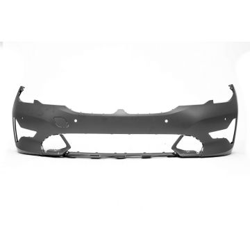 Bumper Cover Front SPORT|LUXURY LUXURY LINE G20 w/o M Sport Pkg w/PDC w/Park Assist Primed for BMW 330i xDrive 330i 330e xDrive 330e