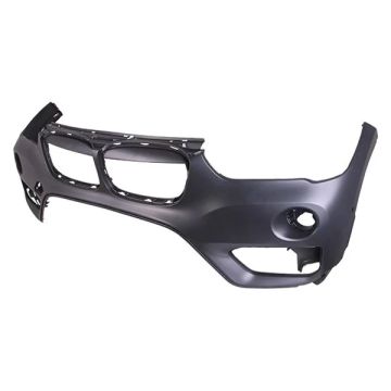 Bumper Cover Front Upper F48 w/o M Pkg w/o Headlamp Washer w/Park Distance Control Primed for BMW X1 2016-2018