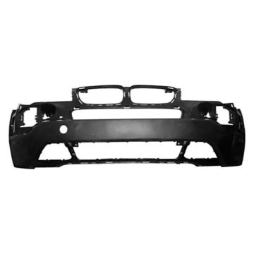 Bumper Cover Front Lower w/o Park Distance Control Primed for BMW X3 2007-2010