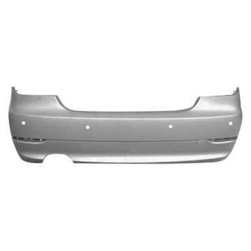Bumper Cover Rear Prim w/Park Distance Control w/o M Package Primed for BMW 550i 528i 535i