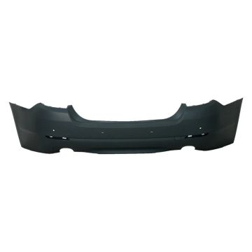 Bumper Cover Rear F10 w/o M Pkg w/Park Distance Control Primed for BMW 535i Sedan 2011-2013