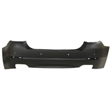 Bumper Cover Rear F10 w/o M Pkg w/Park Distance Control Primed for BMW 550i Sedan 2011-2013