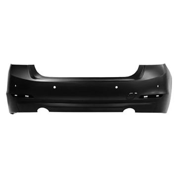 Bumper Cover Rear F30 Standard Package w/Park Distance Control w/o M Sport Package Primed for BMW 335i Sedan 2012-2015