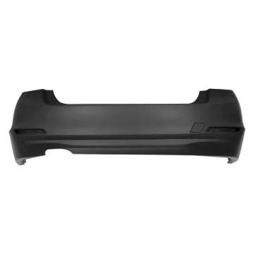 Bumper Cover Rear F30 Standard Package w/o Park Distance Control w/o M Sport Package Primed for BMW 328i Sedan 2012-2015