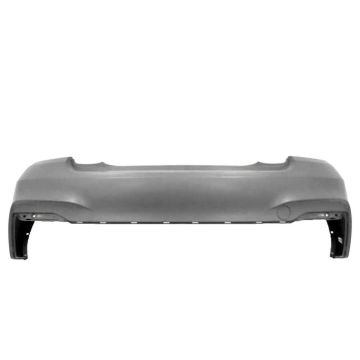 Bumper Cover Rear F22/F23 w/M Sport Package w/o Park Distance Control Primed for BMW 228i M235i 228i xDrive M235i xDrive 230i 230i xDrive M240i