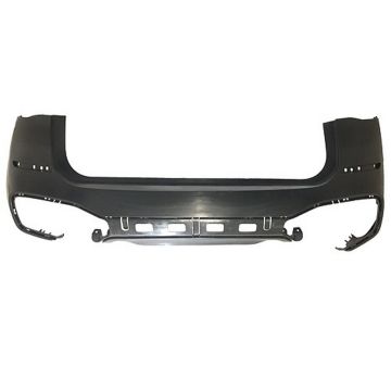 Bumper Cover Rear F48 w/M Pkg w/o Park Distance Control Primed for BMW X1 2016-2020