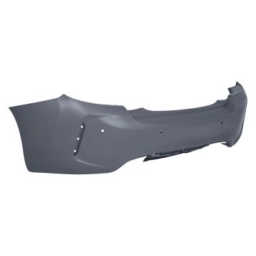 Bumper Cover Rear F87 w/Park Distance Sensors Primed for BMW M2 2016-2020