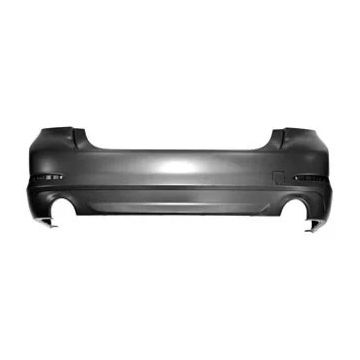 Bumper Cover Rear G30 w/o M Pkg w/o Luxury Pkg w/o PDC Primed for BMW 530e 530i