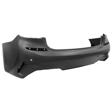 Bumper Cover Rear w/M Sport Pkg G20 w/PDC w/Parking Assist Primed for BMW M340i 330i xDrive 330i M340i xDrive 330e xDrive 330e