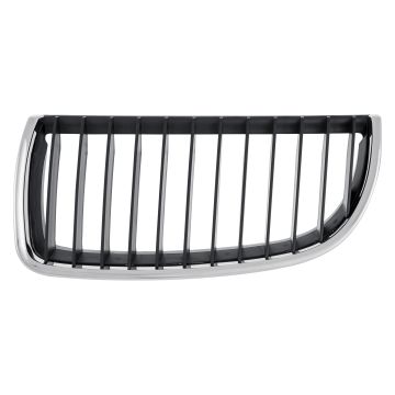 Grille Assembly Left w/Chrome Bezel for BMW 325i 328i 328xi 330i 323i 325xi 330xi 335xi