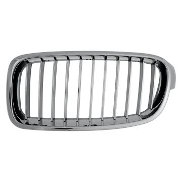 Grille Assembly Left F30 Luxury Line Chrome Trim for BMW 328i 335i ActiveHybrid 3