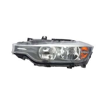Headlight Assembly Composite Left F30 Halogen CAPA for BMW 328i 335i