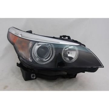 Headlight Assembly Composite Right E60 Xenon w/o Auto Adjust Lamps for BMW 530i 525i 545i