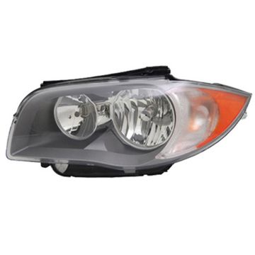 Headlight Lens Housing Left E88/E82 To 3-11 Halogen for BMW 128i 135i