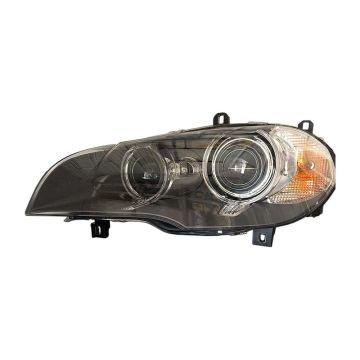 Headlight Lens Housing Left E70 Xenon From 4-11 for BMW X5 2011-2013
