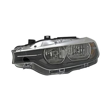 Headlight Lens Housing Left F30/F31 Halogen CAPA for BMW 320i 340i 328i xDrive 328d 328d xDrive 328i