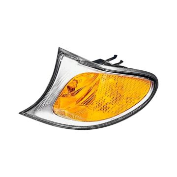 Parking Light Assembly Left Titanium Park/Signal/Marker Combo w/Chrome Trim for BMW 325i 330i