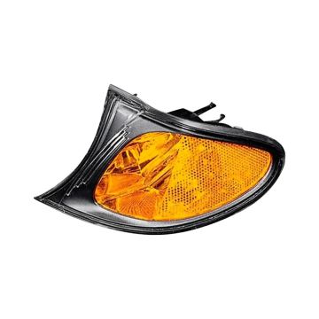 Parking Light Assembly Right Park/Signal/Marker Combo w/o Chrome Trim Yellow for BMW 325i 330i