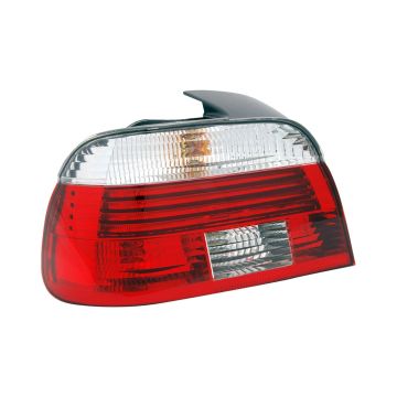 Tail Light Housing Left w/White Turn Signal Lens Includes Lens for BMW 530i 540i 525i