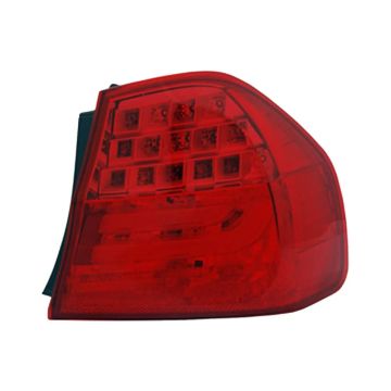 Tail Light Housing Right E90 On Body Includes Lens CAPA for BMW 328i 335i M3