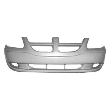 Bumper Cover Front w/o SXT Pkg Primed for Dodge Caravan SE 2001-2004