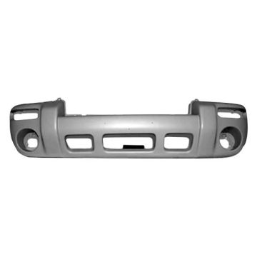 Bumper Cover Front Textured Finish Prefinished Gray for Jeep Liberty Sport 2002-2004