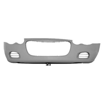 Bumper Cover Front w/o Fog Lamps Primed for Chrysler Sebring Convertible 2004-2006