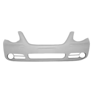 Bumper Cover Front w/Fog Lamps Primed for Chrysler Town & Country 2005-2007