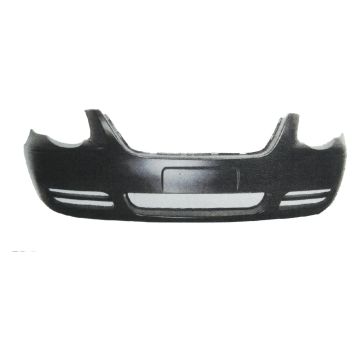 Bumper Cover Front w/o Fog Lamps Primed CAPA for Chrysler Town & Country 2005-2007