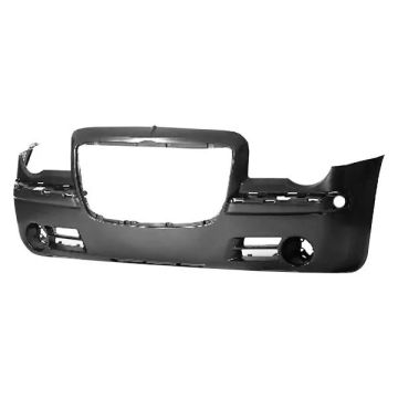 Bumper Cover Front w/o Headlamp Washer Primed for Chrysler 300 2005-2010