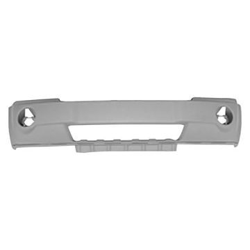 Bumper Cover Front w/o Chrome Accents Primed for Jeep Grand Cherokee Limited Limited Premium Laredo Overland 65th Anniversary Edition 2005-2007