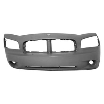 Bumper Cover Front w/o Perf Pkg Primed for Dodge Charger Daytona R/T Base R/T SXT Pursuit SE 2006-2010