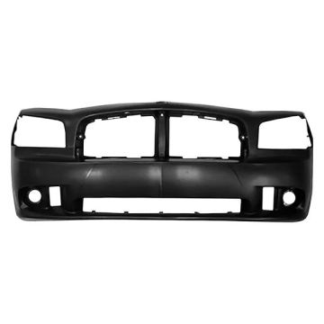 Bumper Cover Front w/Perf Pkg Primed for Dodge Charger SRT8 2006-2010