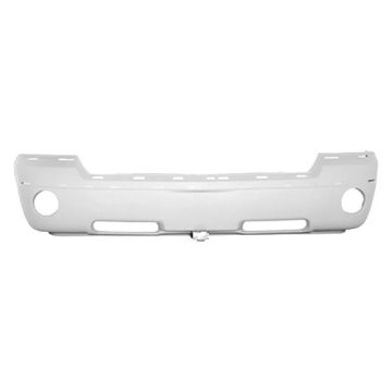 Bumper Cover Front Dark Gray w/Chrome for Dodge Dakota 2005-2007