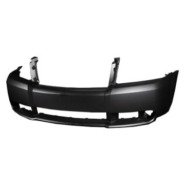 Bumper Cover Front w/Fog Lamps Primed CAPA for Dodge Avenger 2008-2010