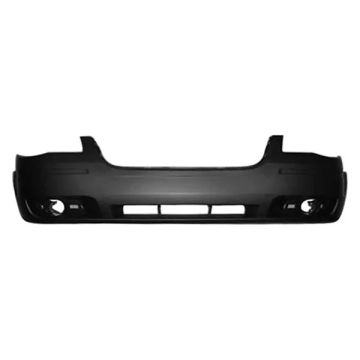Bumper Cover Front w/Headlamp Washer w/o Chrome Insert Primed for Chrysler Town & Country 2008-2010