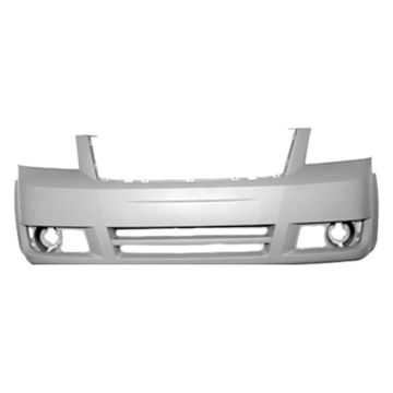 Bumper Cover Front w/Headlamp Washer Requires Inserts w/Fog Lamps or w/o Fog Lamps Primed for Dodge Grand Caravan SXT 2008-2010
