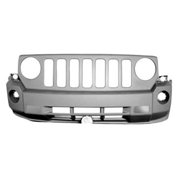 Bumper Cover Front w/Tow Hooks for Jeep Patriot 2008-2010