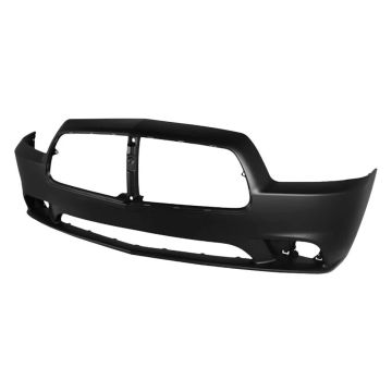Bumper Cover Front w/o Adaptive Cruise Control Primed for Dodge Charger 2011-2014