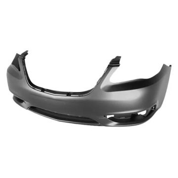 Bumper Cover Front Primed for Chrysler 200 Convertible Sedan 2011-2014