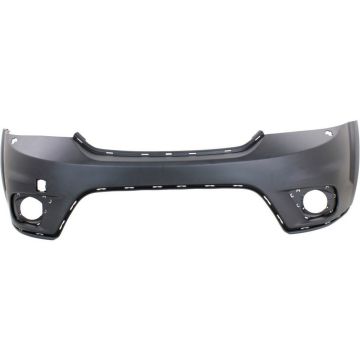 Bumper Cover Front w/Fascia w/Fog Lamps w/Headlamp Washer Primed for Dodge Journey 2011-2015