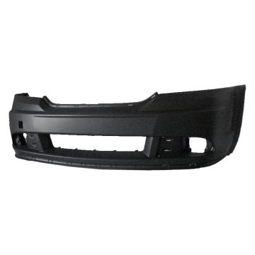 Bumper Cover Front w/o Parking Sensors w/Fog Lamps One-Piece Primed CAPA for Ram 1500 1500 Classic
