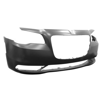Bumper Cover Front w/o Parking Sensors Primed for Chrysler 300 S Limited C C Platinum Touring 3.6 Hemi Touring L 2015-2023