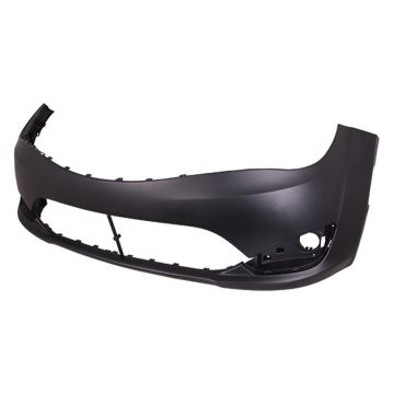 Bumper Cover Front w/Fog Lamps w/o Parallel Park Assist Primed for Chrysler Pacifica 2017-2020