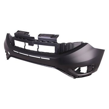 Bumper Cover Front 2 Piece Cover Upper Fascia Primed CAPA for Ram ProMaster City SLT Tradesman SLT 2015-2022