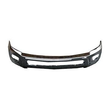 Bumper Face Bar Front w/o Parking Sensors w/Fog Lamps Chrome for Ram 2500 3500 Dodge Ram 3500 Ram 2500