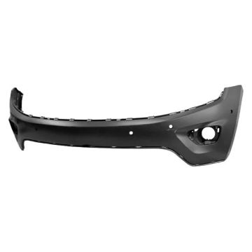 Bumper Cover Front Upper w/Parking Assist Primed for Jeep Grand Cherokee Limited Laredo Overland 2014-2015
