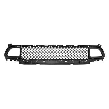 Bumper Cover Grille Front w/o Adaptive Cruise Ctrl w/o Active Grille Shutters Type 1 for Jeep Cherokee Limited Sport Latitude North Overland Altitude High Altitude Latitude Plus X Latitude Lux Upland 80th Anniversary Altitude Lux 2019-2023